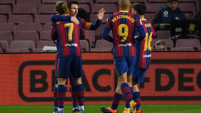 Lionel Messi le da el triunfo al Barcelona ante el Levante