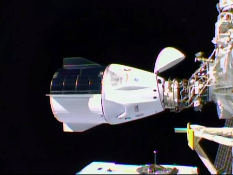 VIDEO. Así fue la llegada de los astronautas a la EEI, tras viaje exitoso de SpaceX