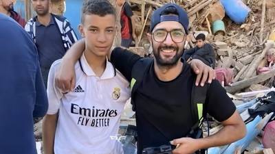Real Madrid apadrina al niño que perdió a su familia en Marruecos tras el terremoto
