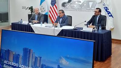 Entra en vigencia acuerdo aduanero entre Guatemala y Estados Unidos