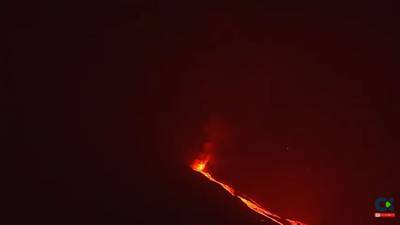 VIDEO. Evolución de volcán Cumbre Vieja en La Palma