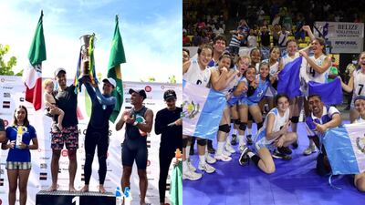 ¡Enhorabuena, campeones! Deportistas nacionales triunfan en Belice y México