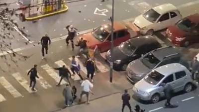 ¡Violencia! Detenidos tras incidentes en Boca-Colo Colo por Libertadores