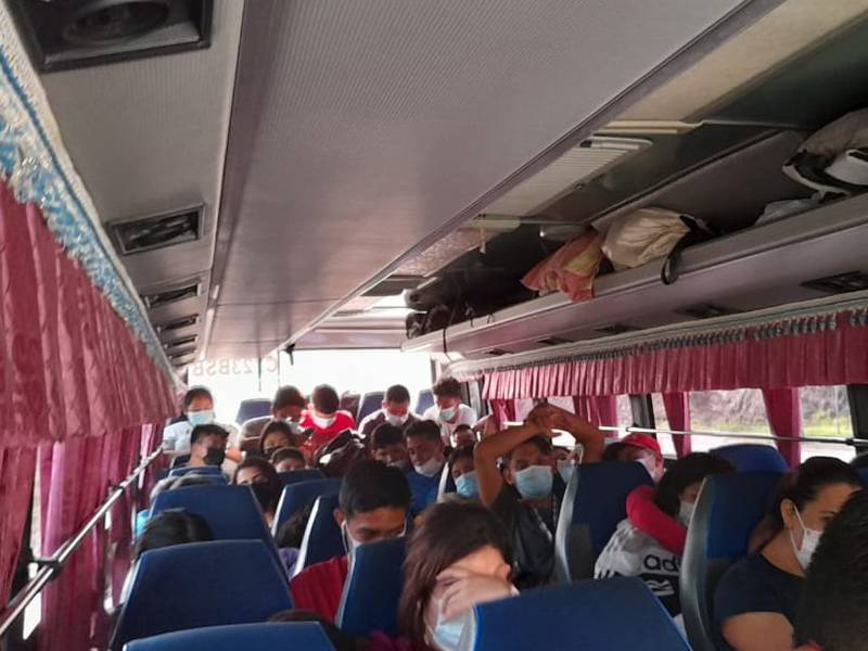 Bus extraurbano recibe multa de Q28 mil por incumplir protocolos de bioseguridad