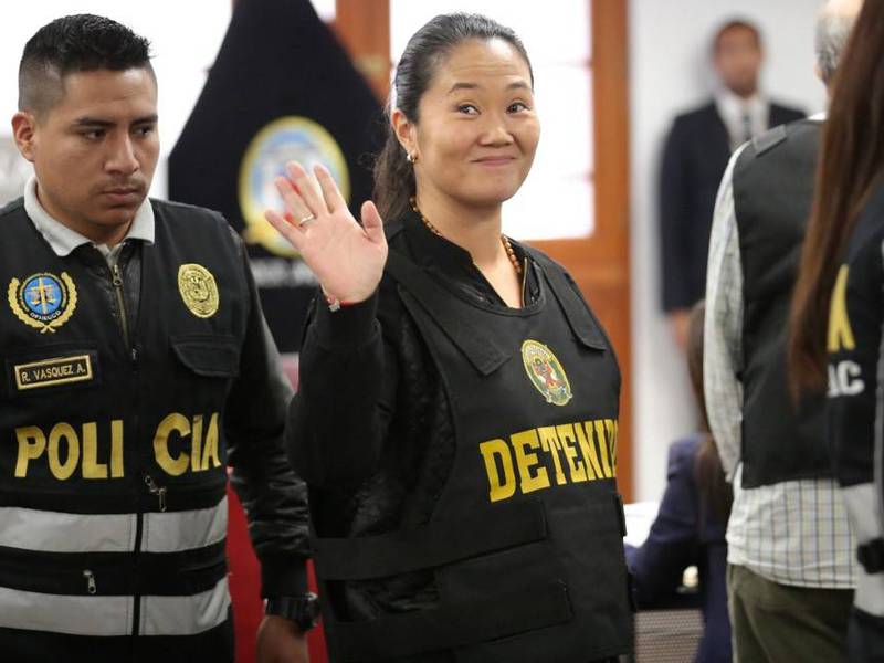Perú decidirá excarcelación de Keiko Fujimori la próxima semana