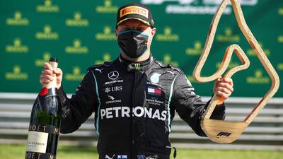 El piloto finlandés Valtteri Bottas dejará Mercedes para unirse a Alfa Romeo