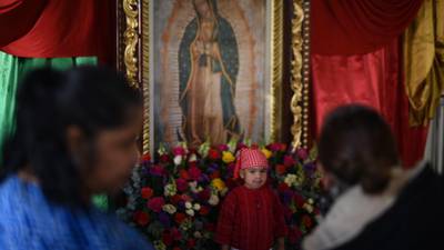 GALERÍA. Fieles católicos acuden al Santuario de la Virgen de Guadalupe