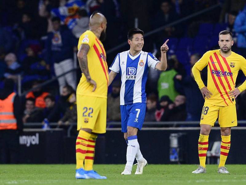 Barcelona es sorprendido por un Espanyol con sangre china