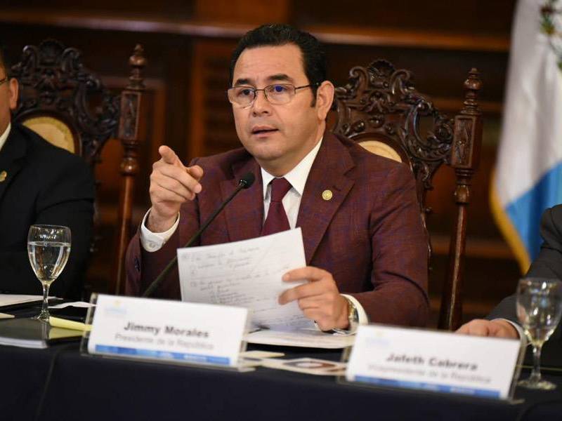 Fiscal Contra la Corrupción desconoce de otra investigación contra Jimmy Morales