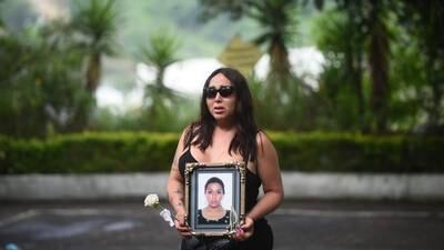 Andrea González, activista trans asesinada en la zona 1, es sepultada