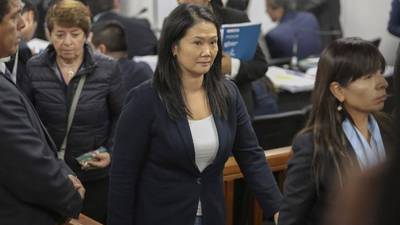 Desaparece hija del juez peruano que envió a prisión a Keiko Fujimori