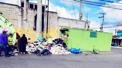 Del 25 de diciembre a la fecha Mixco ha recolectado 396 metros cúbicos de basura