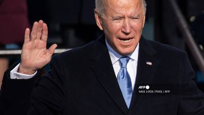 Líderes mundiales felicitan a Biden, que juró como presidente de Estados Unidos