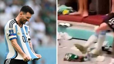 Futbolista mexicano que intercambió camiseta con Messi se pronuncia