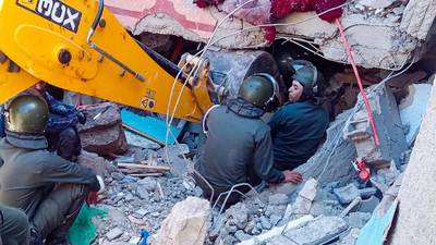 Los dramáticos videos del terremoto en Marruecos