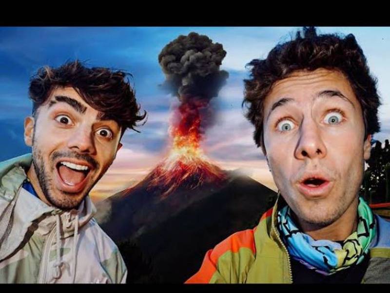 Juanpa Zurita comparte su aventura en el Volcán de Fuego
