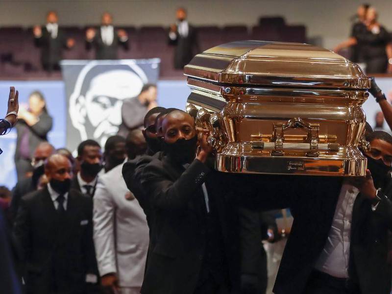 FOTOS. Así fue el funeral de George Floyd, símbolo de las protestas en EE. UU.