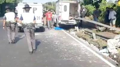 VIDEO. Enfermera pierde la vida en accidente en Siquinalá, Escuintla