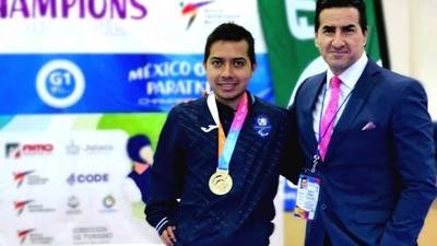 Parataekwondoista guatemalteco Gersson Mejía gana medalla de oro México