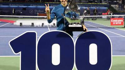 ¡Federer logra el centenar de títulos!
