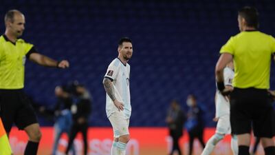 VIDEO. “Dos veces nos cag…”, el reproche de Messi al árbitro