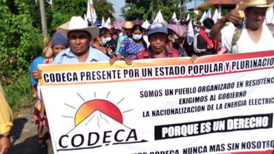 Codeca anuncia manifestaciones para el 15 y 16 de noviembre