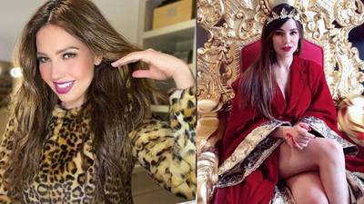 Camila Sodi “desenmascara” a su tía Thalía y muestra la supuesta costilla que se quitó