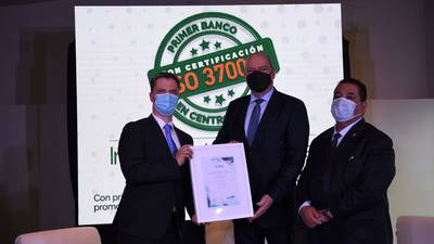 Banrural, el primer banco de Centroamérica en recibir certificación Antisoborno