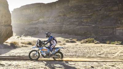 Francisco Arredondo sigue batallando por no salir del top 100 del Rally Dakar