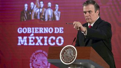 México agradece a Trump por apoyo en compra de ventiladores para pacientes de COVID-19