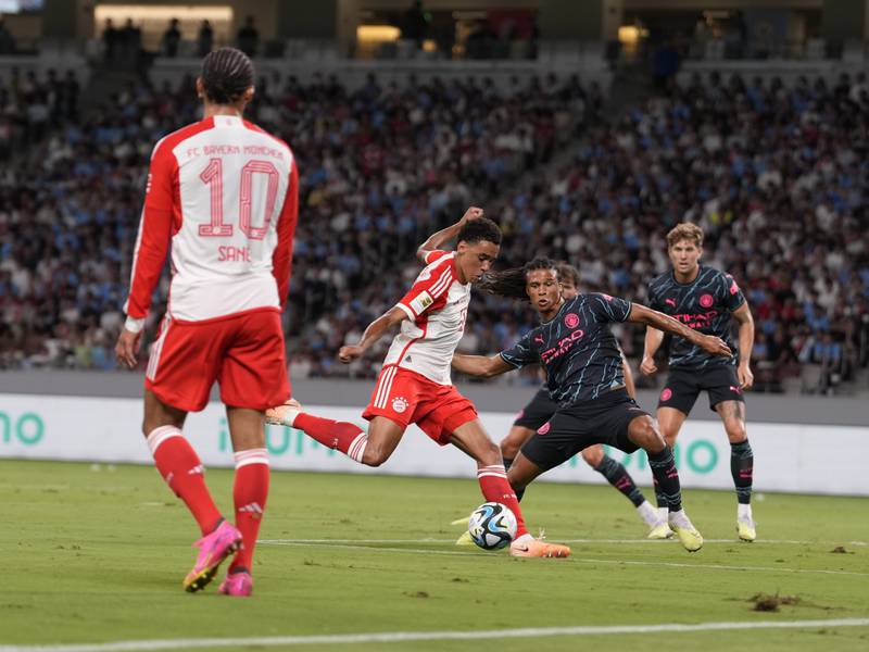 Manchester City se impone al Bayern en juego de preparación en Tokio
