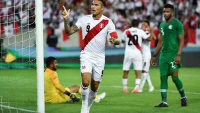 Perú recupera a su “Guerrero” y golea a Arabia Saudita