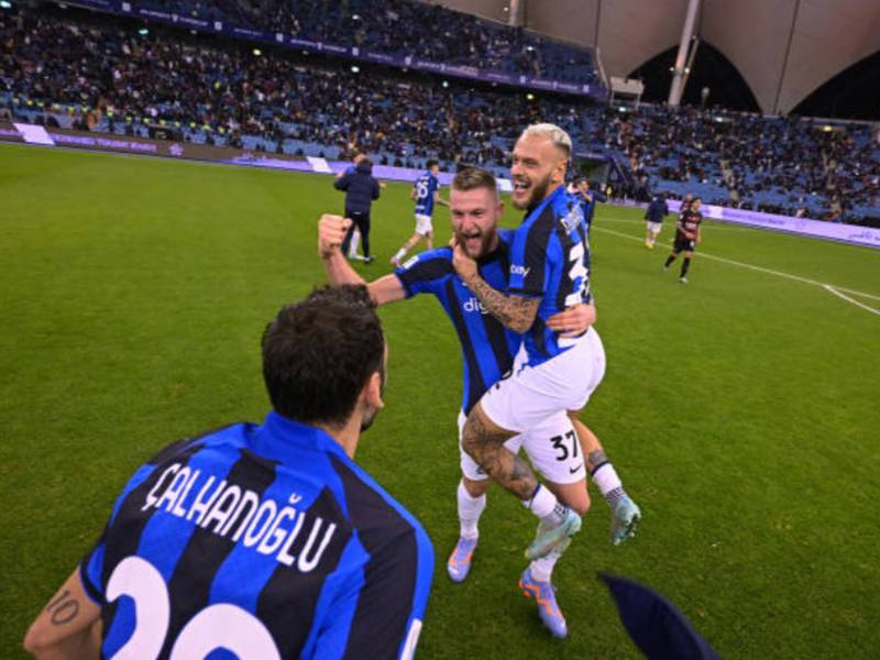Inter conquista la Supercopa de Italia tras derrotar al Milan