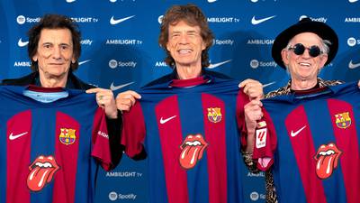 Barcelona "rockeará" junto a los Rolling Stones en El Clásico