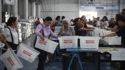 Alistan cajas electorales para segunda vuelta