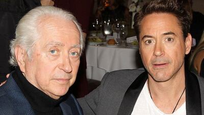 Robert Downey Jr. se despide de su padre con cautivador mensaje
