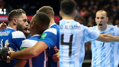 Clásico Sudamericano en las semifinales de la Copa del Mundo de Futsala