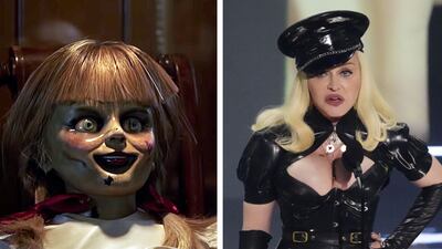 Madonna impacta y es comparada con la muñeca diabólica Annabelle por su nueva apariencia