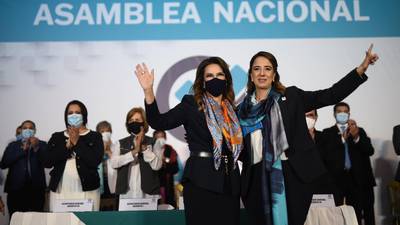 Zury Ríos asiste a elección de Comité Ejecutivo Nacional del partido Valor
