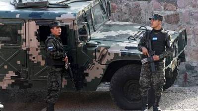 VIDEO. Policías y militares atacan reductos de pandilleros en Honduras