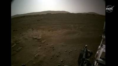 La NASA revela el primer video del aterrizaje del Perseverance en Marte