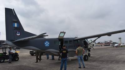 Autoridades localizan droga y una aeronave en la Sierra de Lacandón