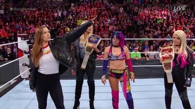 VIDEO. ¡Así fue el sorpresivo debut de Ronda Rousey en la WWE!