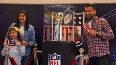 El trofeo del Super Bowl LVII está en Guatemala gracias a Visa Inc y BAC Credomatic