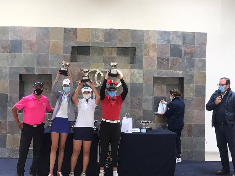 Guatemalteca consigue el subcampeonato en un torneo de golf en México
