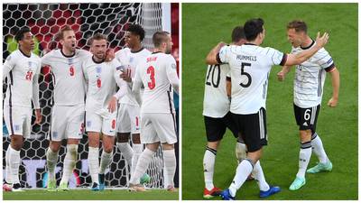 Inglaterra vs. Alemania: Así se jugarán los octavos de la Eurocopa