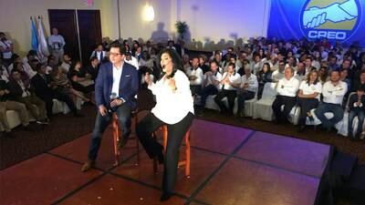 VIDEO. Partido Creo presenta a sus candidatos para el proceso electoral 2019