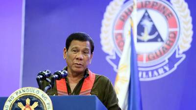 Duterte declara la ley marcial en el sur de Filipinas