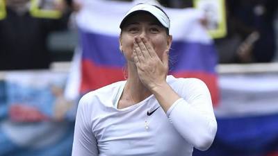 Sharapova conquista su primer título desde su suspensión por dopaje