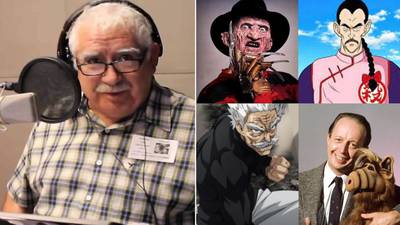 Fallece Pedro D’Aguillón Jr. conocido actor de doblaje en "Dragon Ball", “Freddy Krueger” y "Alf"